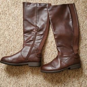 Brown Lynn Riding boot size 10